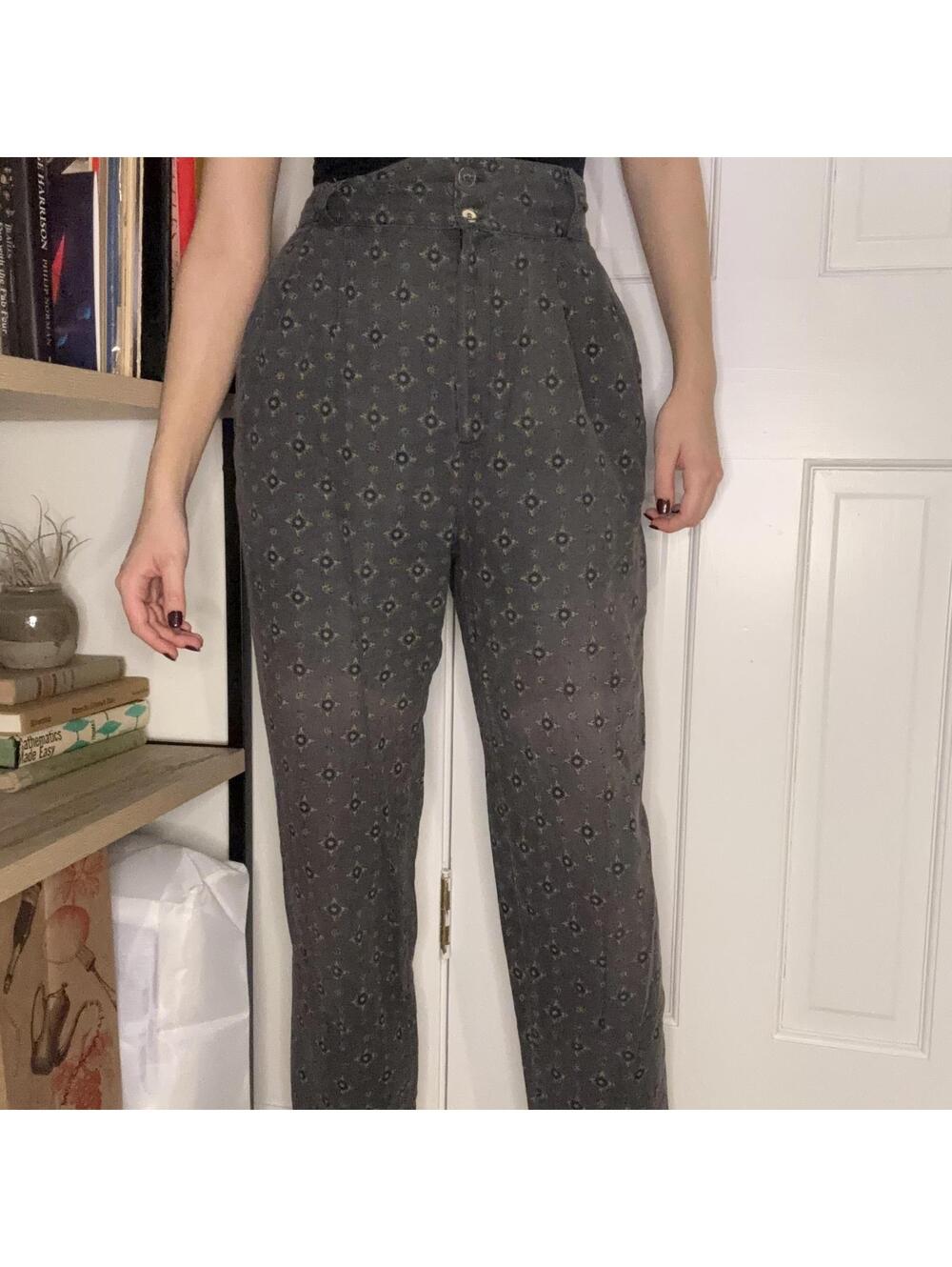 SJM Vintage High Rise Faded Trousers